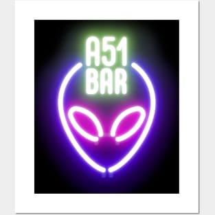 Area 51 Bar Posters and Art